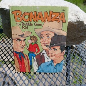 BONANZA BUBBLE GUM KID 1967 WHITMAN BIG LITTLE BOOK George S. Elrick Comic